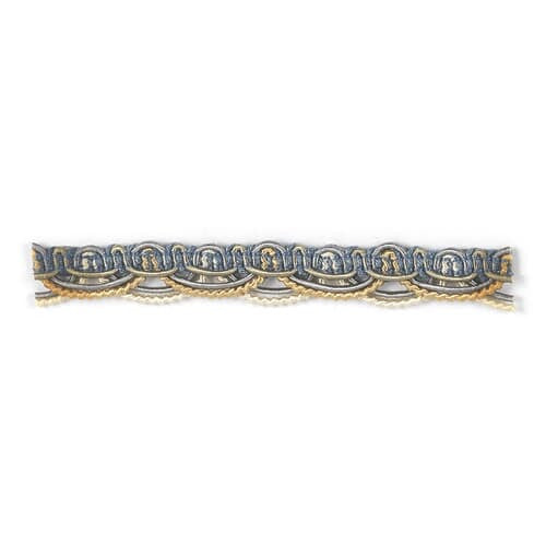 Biscayne 6 Porcelain by Stout Trim PETITE EXPRESSIONS TRIM 52%SVI 31%COT 17%POL CHINA Horizontal: 0 and Vertical: 0 0.5 in - Fabric Carolina -
