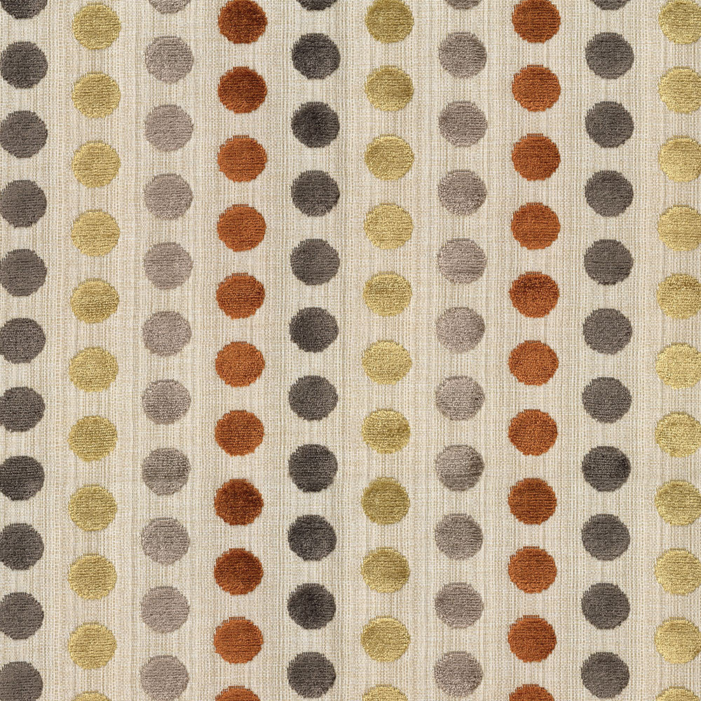 Biscotti 45 Spice by ABBEYSHEA Fabric 57% Rayon
43% Polyester CN 130,000 Double Rubs (Wyzenbeek) </p><p>Repeat: Horizontal: 1.73 in. (4.40 cm) up the roll and Vertical: 6.89 in. (17.5 cm) across the roll 55 in. (140 cm) - Fabric Carolina -