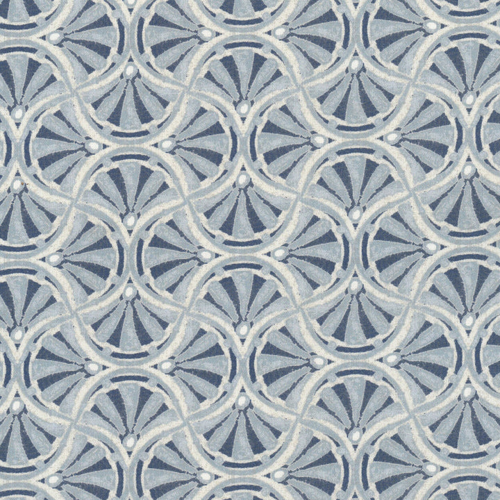 Bishop 2 Harbor by Stout Fabric RAINBOW LIBRARY HAZE/SKY 90%COT 10%LIN USA Horizontal: 2.750 and Vertical: 2.750 54 in - Fabric Carolina -