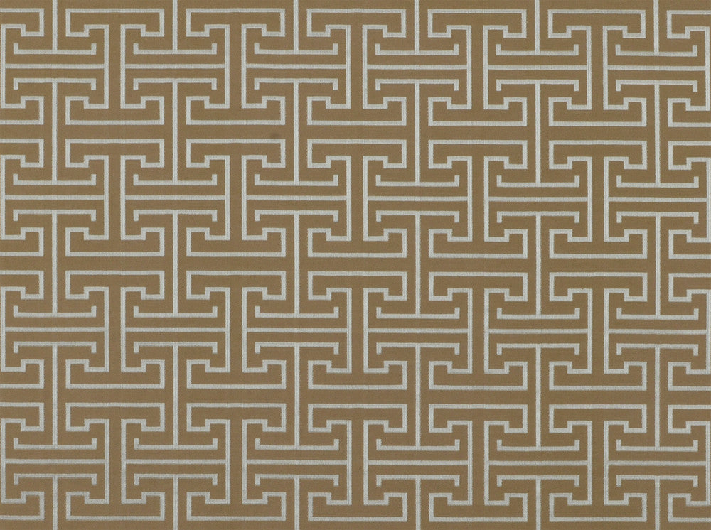 Bishop Golden 81 by Covington Fabric 56% POLYESTER, 44% COTTON INA 27000 Horizontal: 3 and Vertical: 3.25 56 - Fabric Carolina -