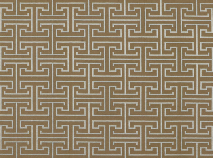 Bishop Golden 81 by Covington Fabric our website for purchase 56% Polyester, 44% Cotton India 27000 Horizontal: 3" and Vertical: 3.25" 57" - Fabric Carolina -