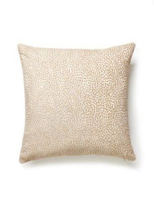 Scalamandre Pillows Flurry Pillow 22 X 22 - Caribou