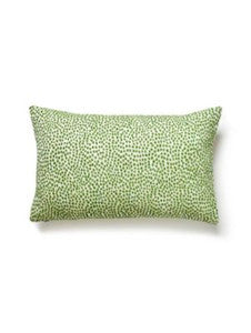 Scalamandre Pillows Flurry Pillow 14 X 22 - Leaf