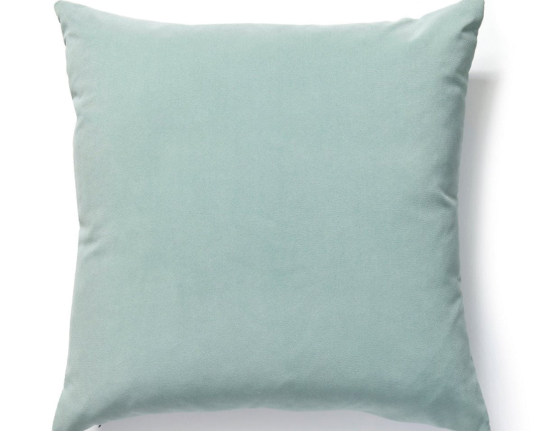 Richmond Velvet Pillow 22 X 22 - Wedgwood BKRICHPILL0007 by Scalamandre Designer Pillow