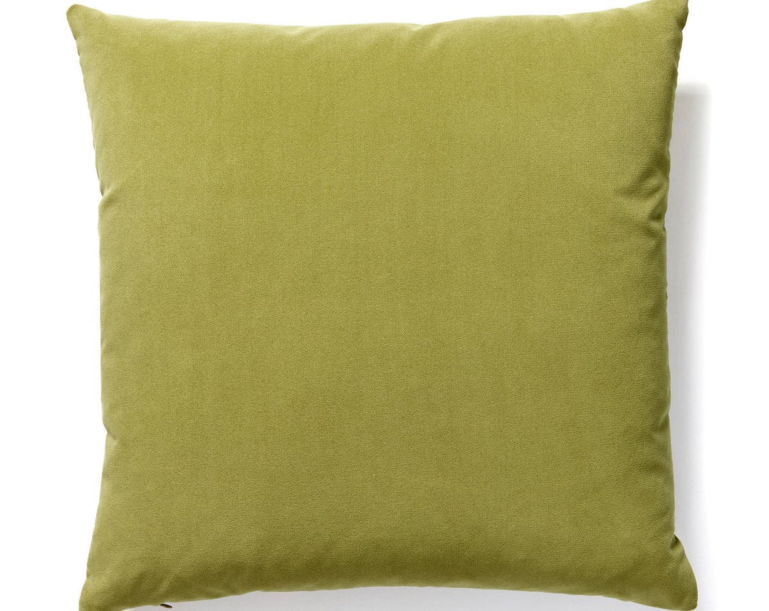 Richmond Velvet Pillow 22 X 22 - Sage BKRICHPILL0009 by Scalamandre Designer Pillow