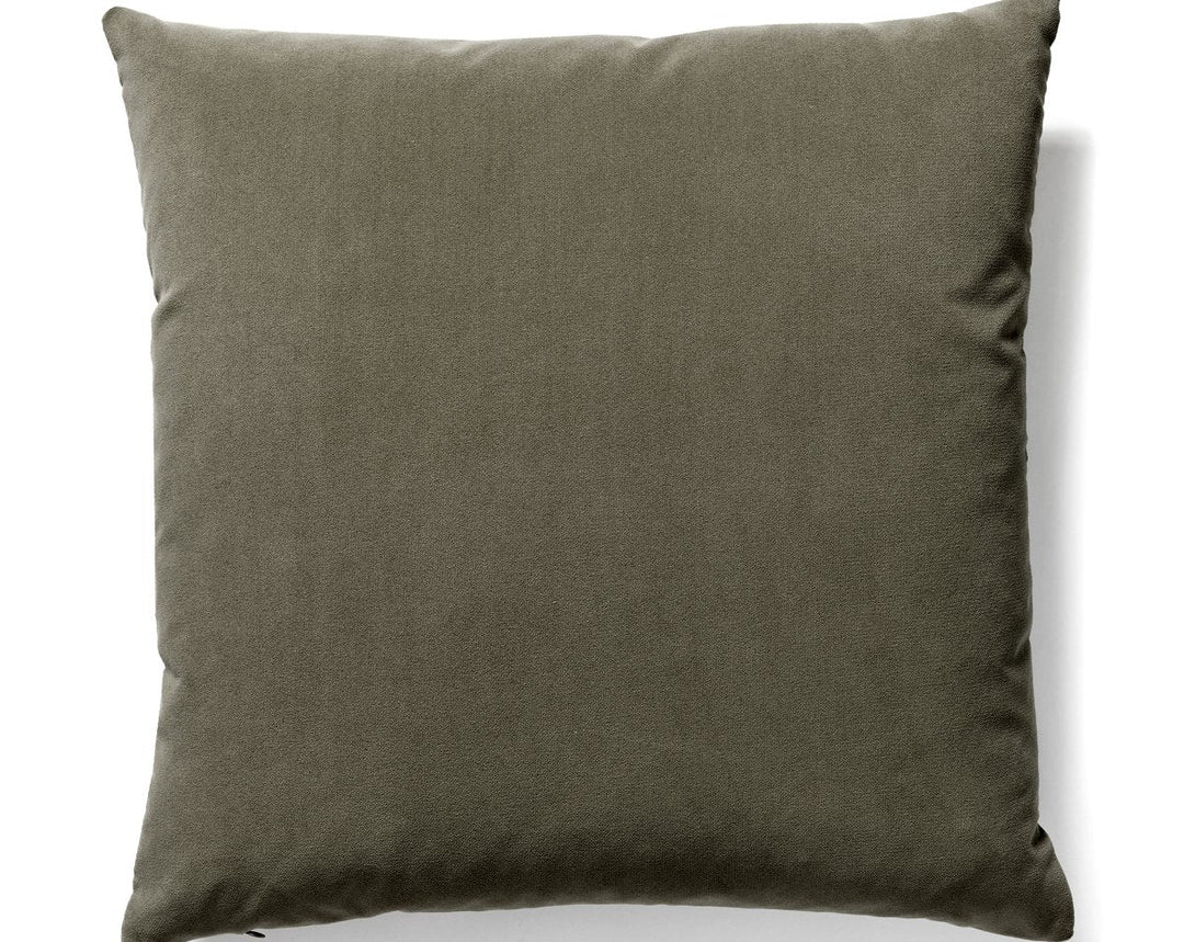 Richmond Velvet Pillow 22 X 22 - Charcoal BKRICHPILL0012 by Scalamandre Designer Pillow