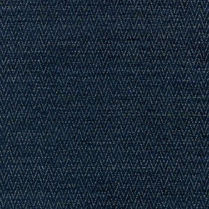 Chevron Chenille Indigo by Boris Kroll Fabric