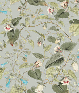 Moon Flower Dove Wallpaper by York Wallcoverings