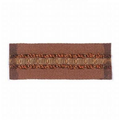Blarney 1 Mahogany by Stout Trim Stout Trim Blarney 1 MahoganyTrim INSPIRATIONS TRIM 52%SVI 31%ACT 17%POL ITALY </p><p>Repeat: H: 0.000, V: 0.000 1.15 in - Fabric Carolina -