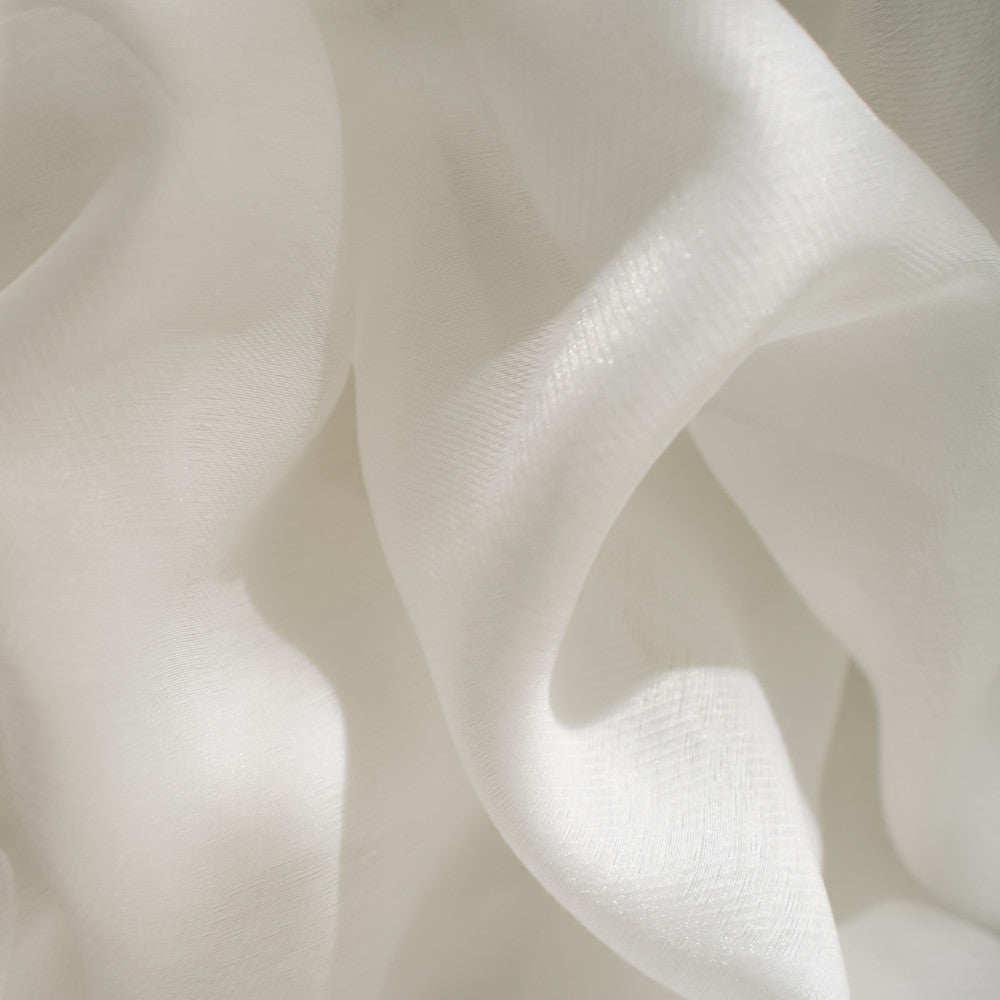 Celestial Bled Blanc by Europatex Fabric Celestial 100% Polyester 0.00 125.00 inches - Fabric Carolina -