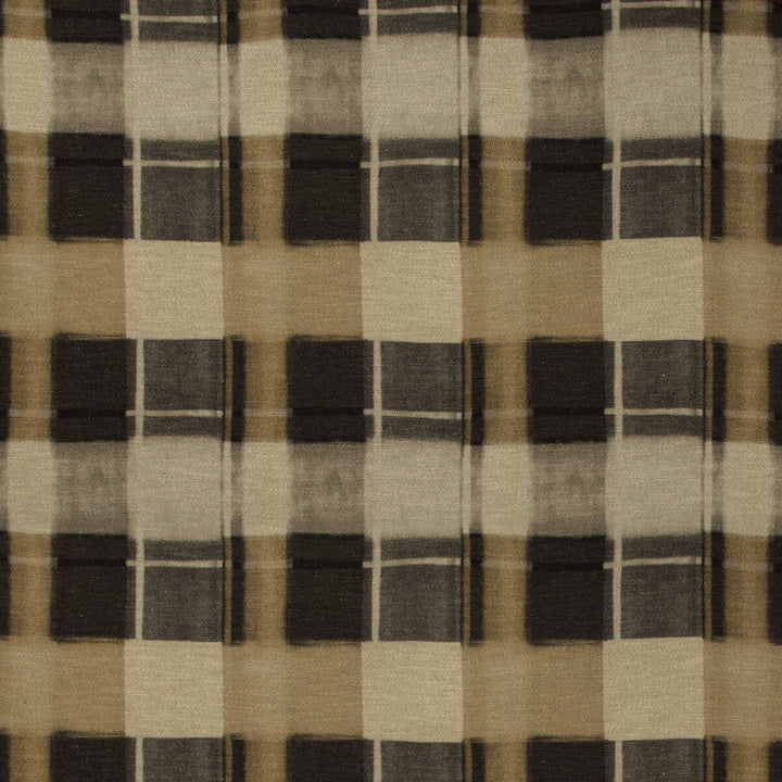 Blockaded Hickory by Kravet Design Designer Fabric BARCLAY BUTERA SAGAMORE LINEN - 52%;VISCOSE - 33%;COTTON - 15% Italy HEAVY Horizontal: 13.77 and Vertical: 21 54 - Swanky Fabrics -