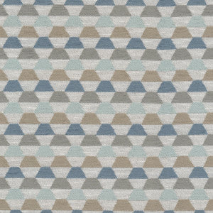 Bloomfield 1 Blue by Stout Fabric