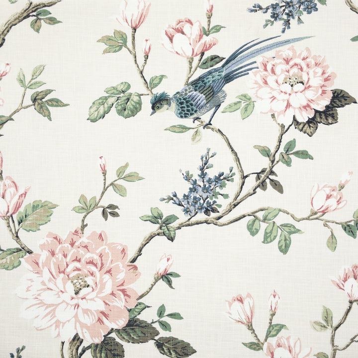 Blossom 1 Eggshell by Stout Fabric Stout Fabric Blossom 1 EggshellFabric COMFORTABLE LIVING SPRING/MOSS 100%COT PAKISTAN </p><p>Repeat: H: 27.000, V: 25.125 54 in - Fabric Carolina -