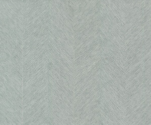 Chevron Blue Metallic Wallpaper by Antonina Vella