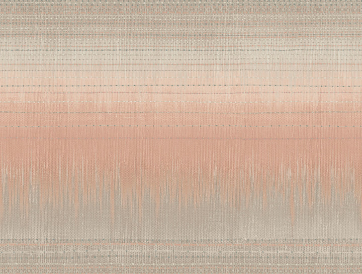 Desert Textile Pink Wallpaper by Antonina Vella Antonina Vella Boho Luxe Covers about 60.8 square feet 27-in by 27-ft long roll Unpasted 20.5 - Fabric Carolina -