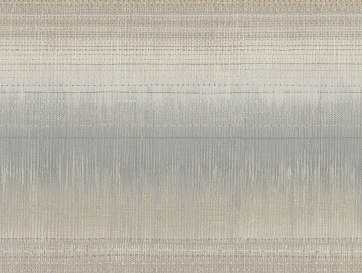 Desert Textile Grey Wallpaper by Antonina Vella Antonina Vella Boho Luxe Covers about 60.8 square feet 27-in by 27-ft long roll Unpasted 20.5 - Fabric Carolina -