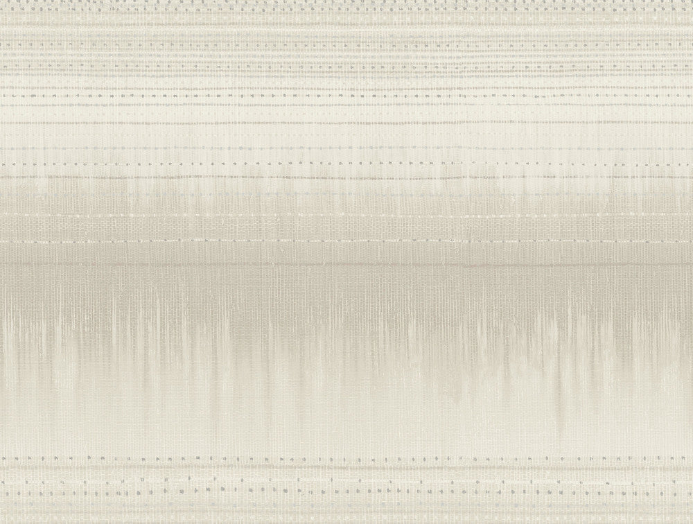 Desert Textile White Wallpaper by Antonina Vella Antonina Vella Boho Luxe Covers about 60.8 square feet 27-in by 27-ft long roll Unpasted 20.5 - Fabric Carolina -