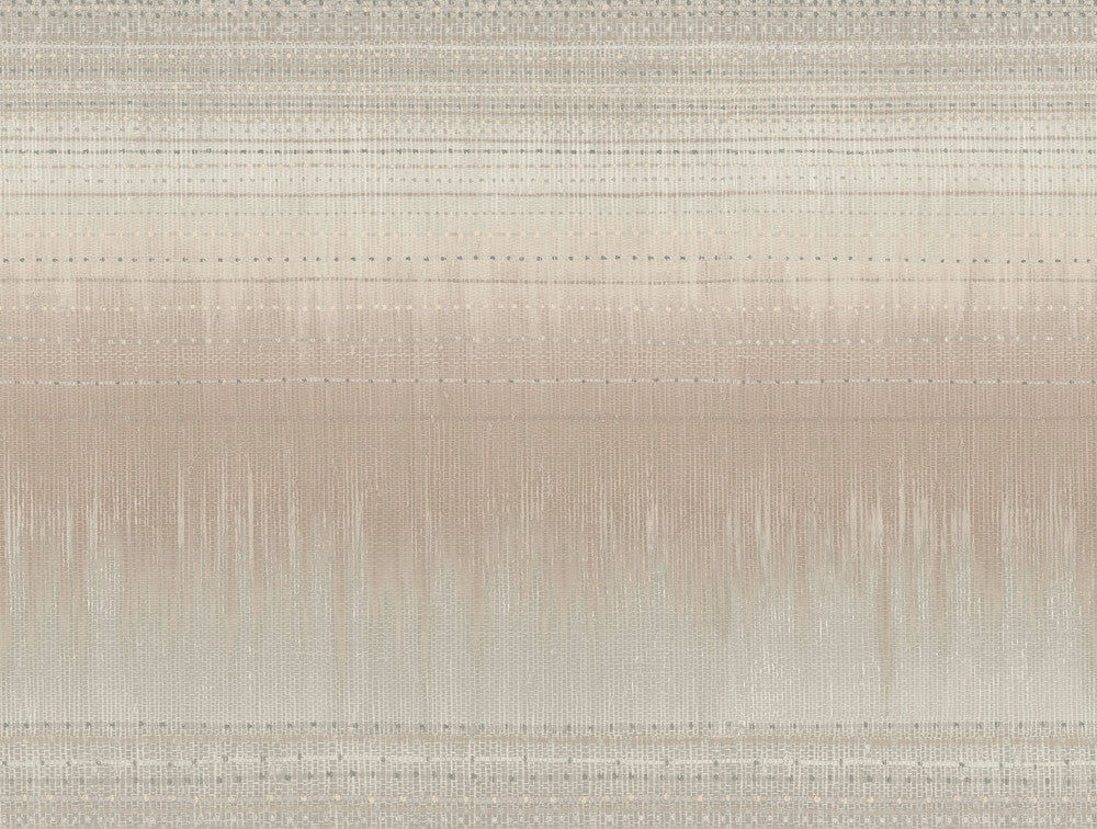 Desert Textile Beige Wallpaper by Antonina Vella Antonina Vella Boho Luxe Covers about 60.8 square feet 27-in by 27-ft long roll Unpasted 20.5 - Fabric Carolina -