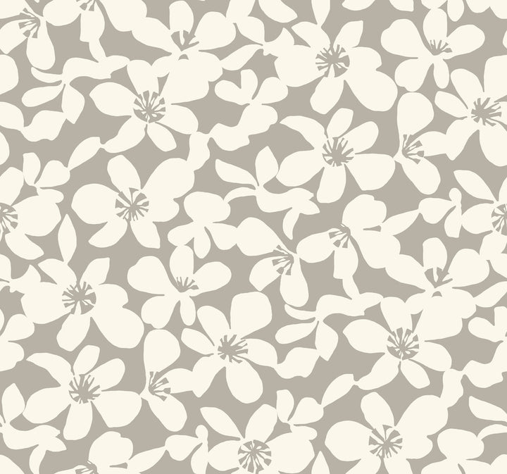 Free Spirit Brown Wallpaper by Antonina Vella Antonina Vella Boho Luxe Covers about 60.8 square feet 27-in by 27-ft long roll Unpasted 25.25 - Fabric Carolina -