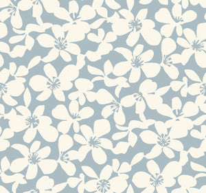 Free Spirit Blue Wallpaper by Antonina Vella