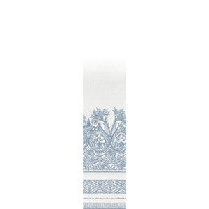Henna Blue Wall Mural by Antonina Vella