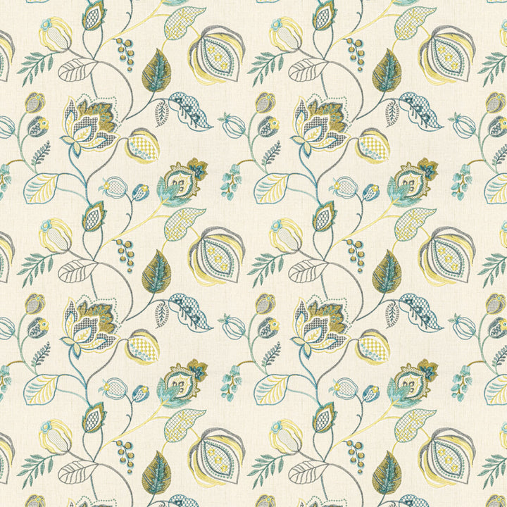Boardwalk 1 Seaglass by Stout Fabric COMFORTABLE LIVING GLACIER/LAGOON 100%POL %VEMB CHINA WYZENBEEK 30 000 DOUBLE RUB WEAR TEST (HEAVY DUTY) PERFORMANCE RATED FABRIC Horizontal: 17.750 and Vertical: 15.500 51 in - Fabric Carolina -