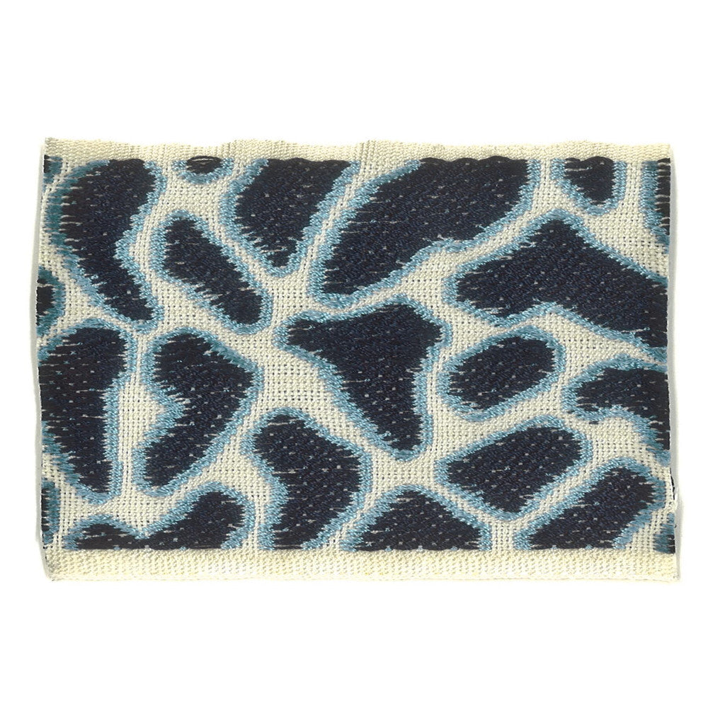 Bobcat 5 Pacific by Stout Designer Trim Insights Trim 62% Spun Viscose 38% Polyester CHINA Horizontal: 7.25 and Vertical: 0 2.75 in - Swanky Fabrics -