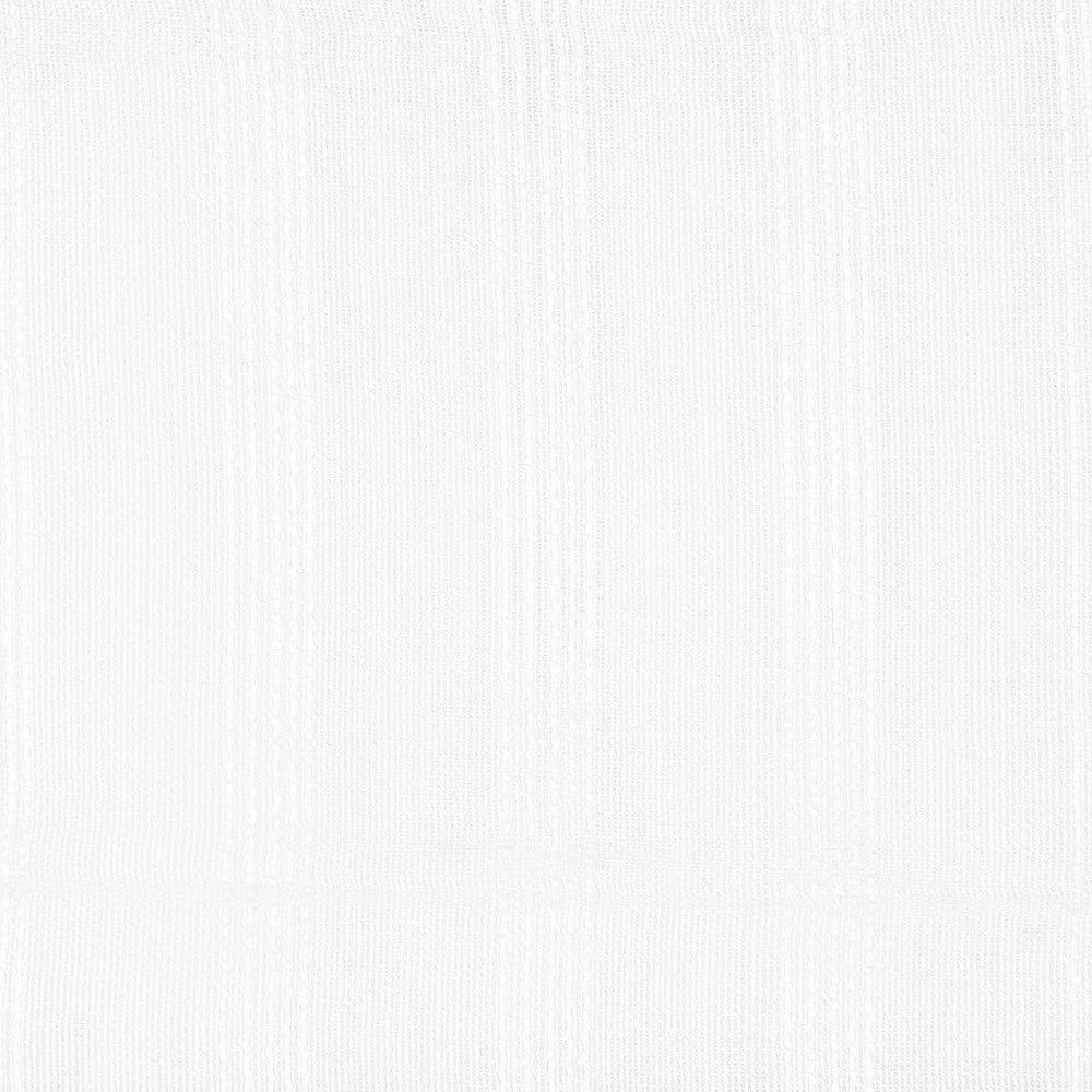 Bodensee 2 White by Stout Fabric Sheer Essentials 100% Polyester Polyester Embroidery CHINA FLAME RETARDANT-N.F.P.A. 701 SMALL SCALE Horizontal: 1.25 and Vertical: 0 110 in - Fabric Carolina -