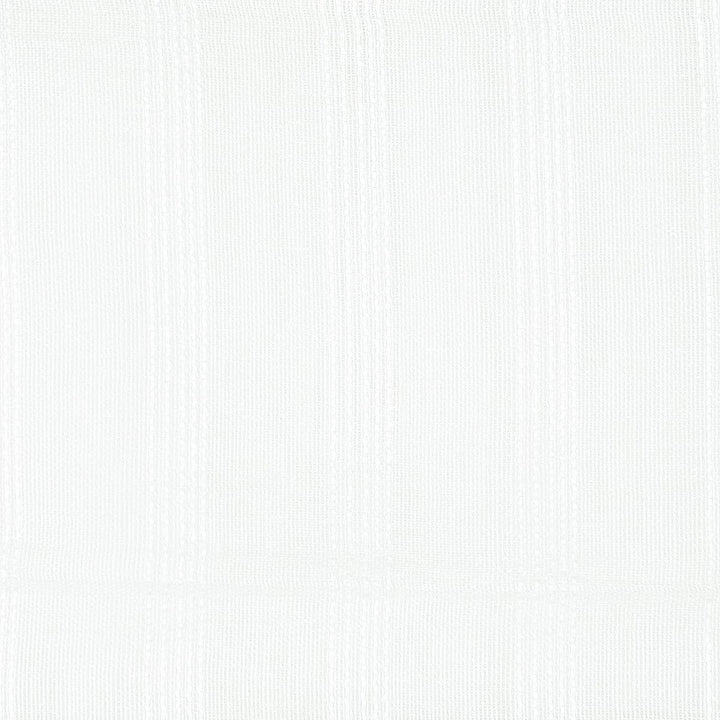 Bodensee 2 White by Stout Fabric Sheer Essentials 100% Polyester Polyester Embroidery CHINA FLAME RETARDANT-N.F.P.A. 701 SMALL SCALE Horizontal: 1.25 and Vertical: 0 110 in - Fabric Carolina -