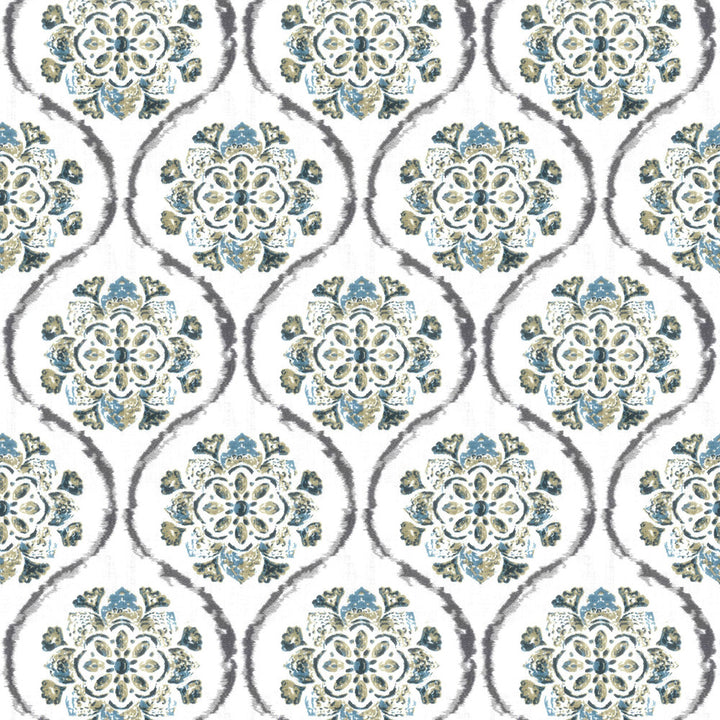 Bokadam 3 Denim by Aoc Fabric Aoc Fabric Bokadam 3 DenimFabric RAINBOW LIBRARY HORIZON/LAKE INDIA </p><p>Repeat: H: 8.875, V: 11.375 54 in - Fabric Carolina -