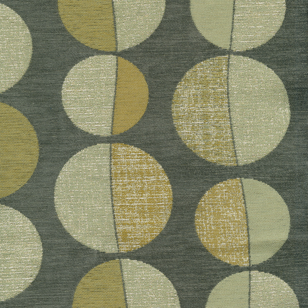 Sphere 202 Elm by ABBEYSHEA Fabric 100% Polyester China 20,000 Double Rubs (Wyzenbeek) </p><p>Repeat: Horizontal: 13.5 in. (34.29 cm) Up the Roll and Vertical: 12.5 in. (31.75 cm) Across the Roll 57" (144 cm) - Fabric Carolina -