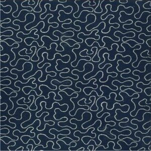 Boone Indigo by Norbar Fabric See Sample 69% COTTON 31% POLYESTER CHINA 27,000 WYZENBEEK V-3.50"V - 3.50"H 56" - Fabric Carolina -
