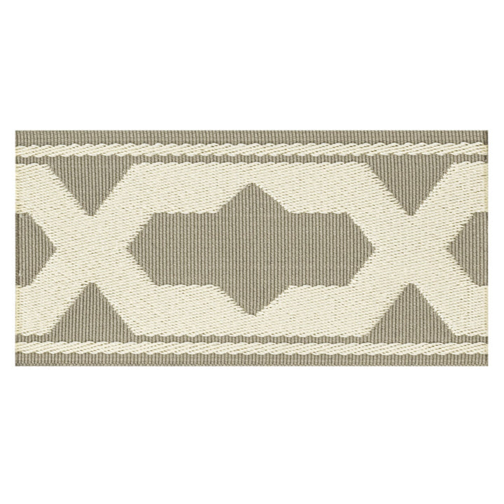 Boris 1 Desert by Stout Trim Stout Trim Boris 1 DesertTrim VISIONS OF COLOR TRIM 100%ACR TURKEY </p><p>Repeat: H: 3.875, V: 0.000 3 in - Fabric Carolina -