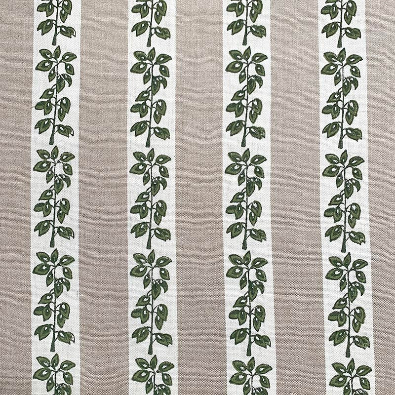 Borian Green by Magnolia Fabric - 100% Linen India 3000 Horizontal: 6 and Vertical: 6 54" - Fabric Carolina -