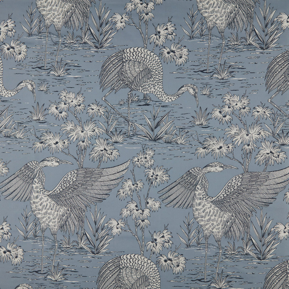Borneo 4 Harbor by Marcus William Fabric Marcus William Fabric Borneo 4 HarborFabric Kai/Marcus William Majorelle 35%Cot 35%Svi 30%Pol India </p><p>Repeat: H: 17.625, V: 1.125 53 in - Fabric Carolina -