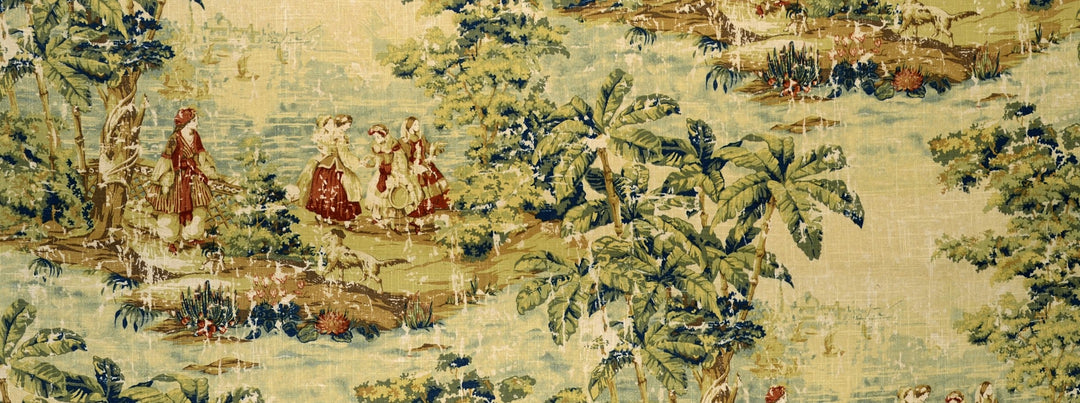 Bosporus 137 Antique Red by Covington Designer Fabric