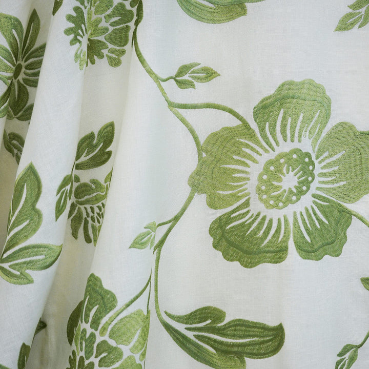 BOTANICAL 72SJ101 by JF Designer Fabric JF Studio 52% Linen, 48% Cotton India  Horizontal: 25 and Vertical: 16 54  - Swanky Fabrics -