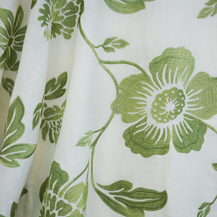 Botanical 72Sj101 by JF Designer Fabric JF Studio 52% Linen, 48% Cotton India Horizontal: 25 and Vertical: 16 54 - Swanky Fabrics -
