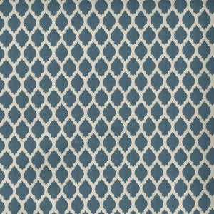 Bowman Indigo by Norbar Designer Fabric 36% RAYON 33% POLYESTER CHINA 1 1/2"V 1 1/4"H 56 - Swanky Fabrics -