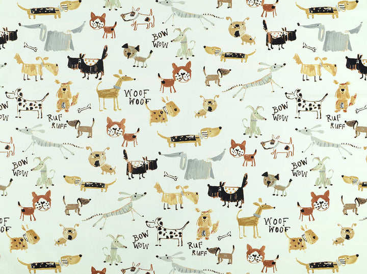 Bow Wow Pebble 129 by Covington Fabric our website for purchase 100% Cotton Pakistan 50000 Horizontal: 27" and Vertical: 27" 54" - Fabric Carolina -