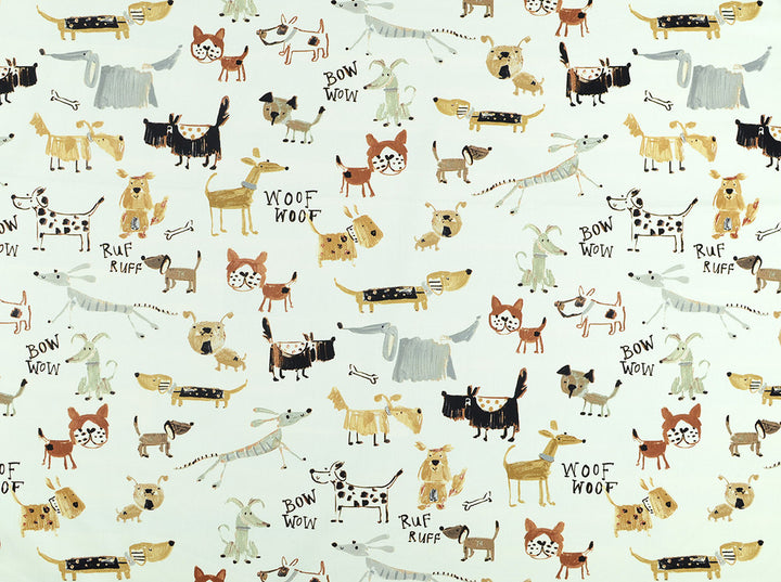 Bow Wow Pebble 129 by Covington Fabric 100% COTTON PAK 50000 Horizontal: 27 and Vertical: 27 54 - Fabric Carolina -