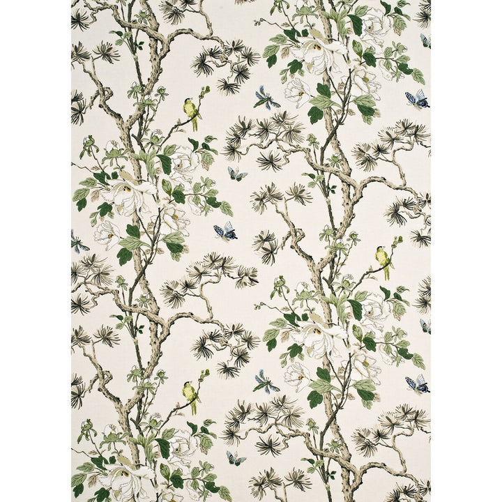 Tree Peony Cream/Ivory/Sand by G P & J Baker Fabric CRAYFORD LINEN - 60%;COTTON - 20%;MODAL - 20% Thailand HEAVY Horizontal: 52.796 and Vertical: 39.794 52.796 - Fabric Carolina -