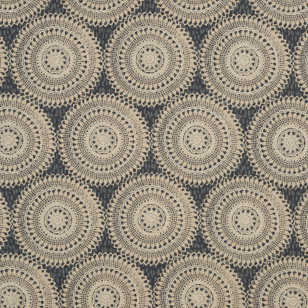 Cheriton Indigo by G P & J Baker Fabric ARTISAN LINEN - 80%;RAYON - 20% India - Horizontal: 13.2384 and Vertical: 22.852 53.584 - Fabric Carolina -