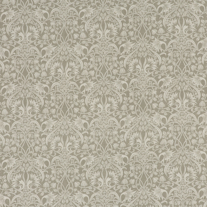 Fritillerie Warm Grey by G P & J Baker Fabric ORIGINALS V VISCOSE - 85%;LINEN - 15% United Kingdom HEAVY Horizontal: 13.002 and Vertical: 13.396 53.978 - Fabric Carolina -