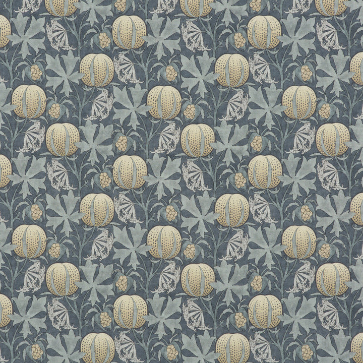Pumpkins Indigo by G P & J Baker Fabric G P & J Baker Fabric Pumpkins IndigoFabric ORIGINALS V VISCOSE - 85%;LINEN - 15% United Kingdom </p><p>Repeat: H: 14.184, V: 13.396 53.978 - Fabric Carolina -