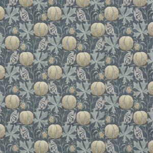 Pumpkins Indigo by G P & J Baker Fabric