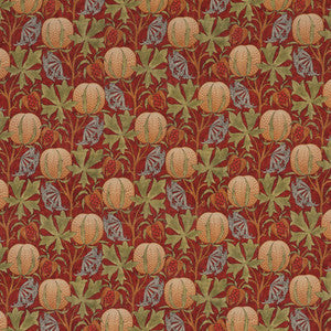 Pumpkins Red/Green BP10621.2.0 by G P & J Baker Fabric