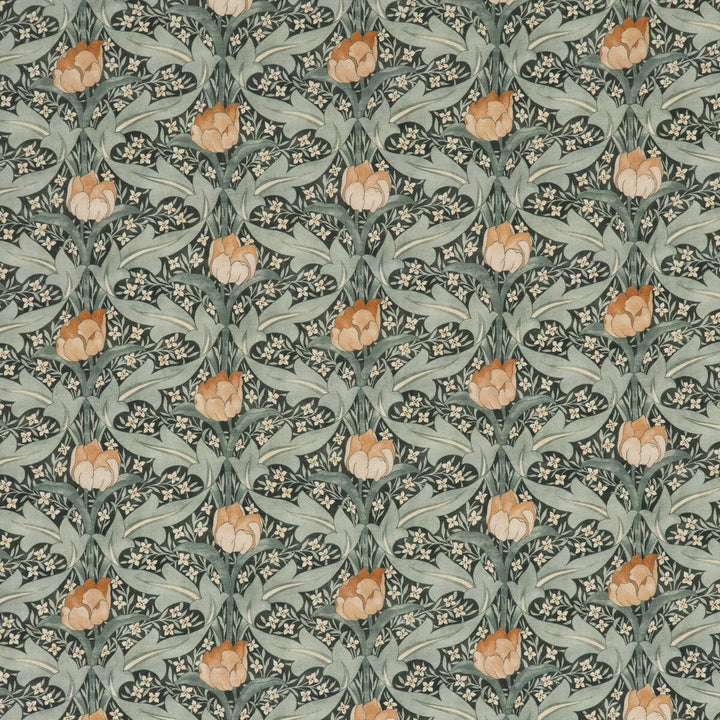 Tulip & Jasmine Teal by G P & J Baker Fabric G P & J Baker Fabric Tulip & Jasmine TealFabric ORIGINALS V VISCOSE - 85%;LINEN - 15% United Kingdom </p><p>Repeat: H: 13.396, V: 13.396 53.978 - Fabric Carolina -