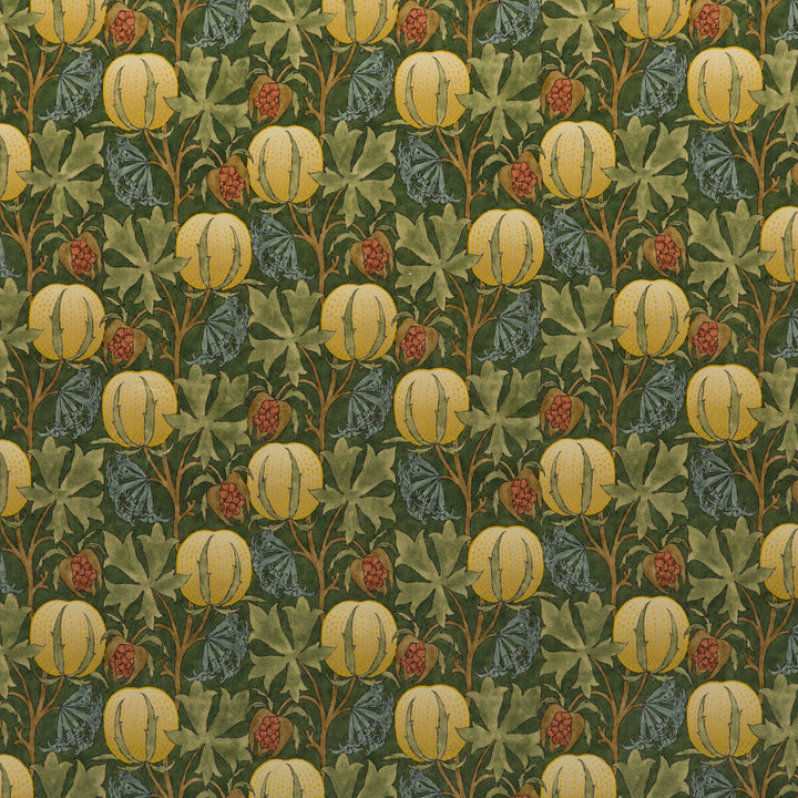 Pumpkins Velvet Green/Terracotta by G P & J Baker Fabric G P & J Baker Fabric Pumpkins Velvet Green/TerracottaFabric ORIGINALS V COTTON - 100% United Kingdom </p><p>Repeat: H: 14.184, V: 13.396 53.978 - Fabric Carolina -