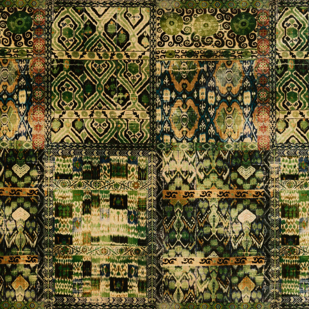 Rio Emerald by G P & J Baker Fabric SIGNATURE VELVETS VISCOSE - 55%;COTTON - 45% Italy HEAVY Horizontal: 26.792 and Vertical: 36.248 53.584 - Fabric Carolina -